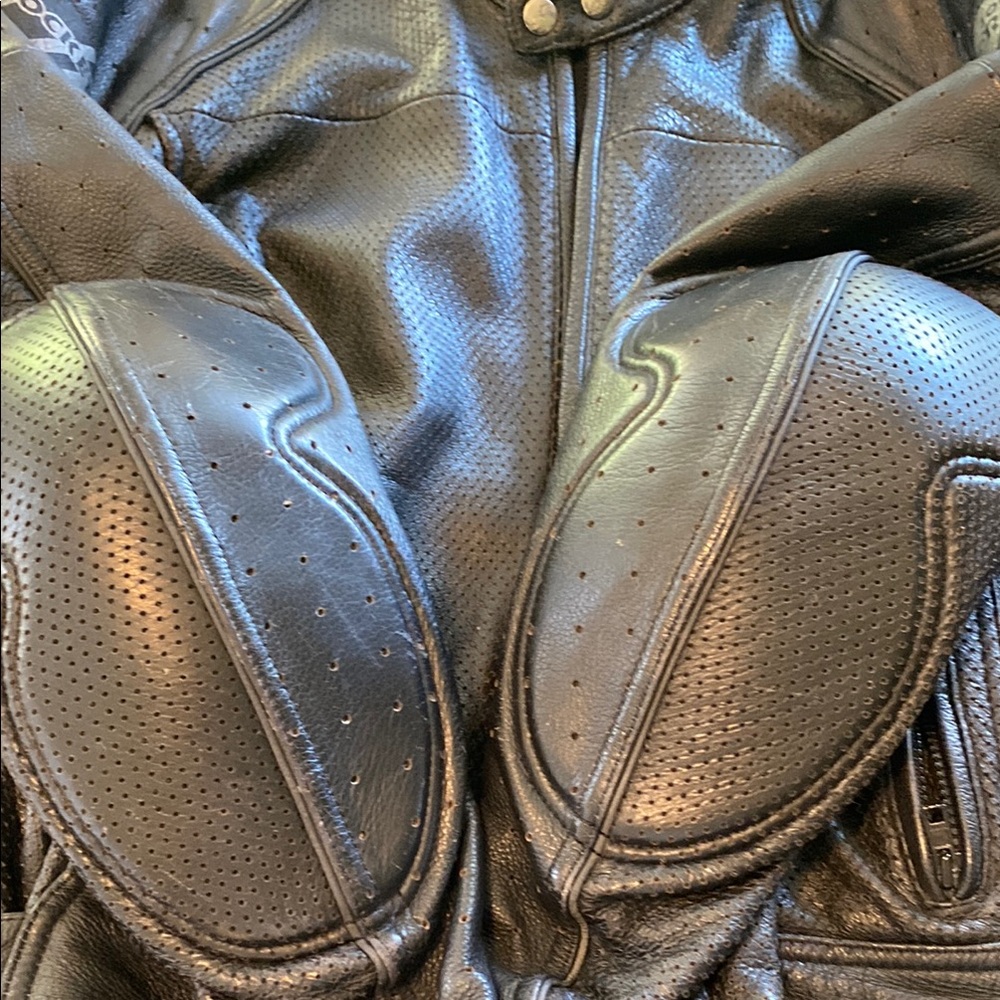 Joe Rocket Black Leather Jacket - Picture 11 of 16